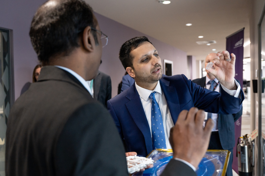Department for Science, Innovation and Technology Minister, Saqib Bhatti MP visits CSA Catapult